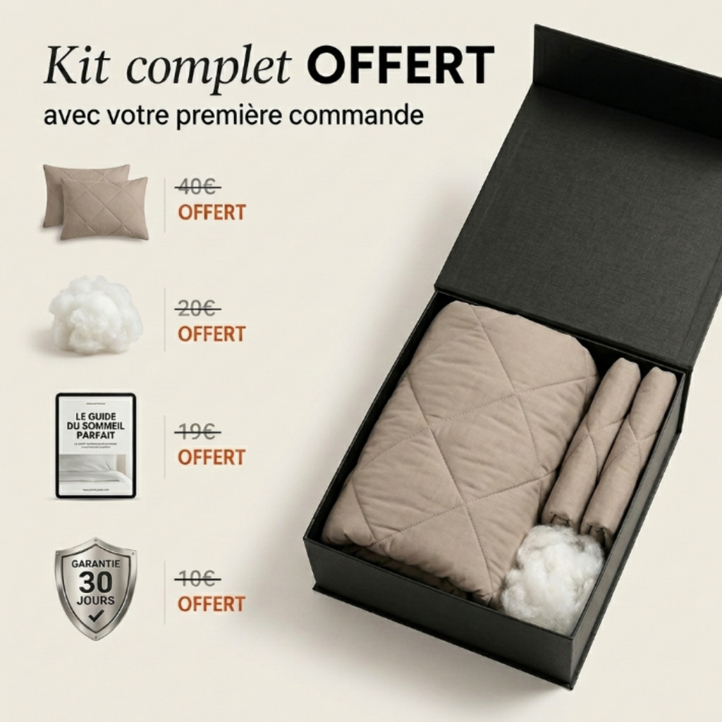 Couette Rafraîchissante, Conçue pour les bouffées de chaleur nocturnes